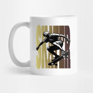 Golden Hour Skateboard Shove-it Mug